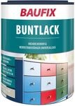 BAUFIX Buntlack hellgrau, seidenmatt, 1 Liter, Lackfarbe, wasserverd&uuml;nnbar,...