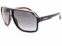 Carrera Unisex-Erwachsene 1001/S 9O 8Ru 62 Sonnenbrille, Blau (Bluette Red/White/Dark