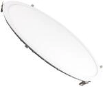LEDKIA LIGHTING LED Einbaustrahler flach 48W Rund SuperSlim Schnitt &Oslash; 585mm 3000K