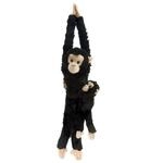 Wild Republic 14482 Republic 15265 - Pl&uuml;schtier - Hanging Monkey - Schimpanse, Mama