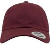 Flexfit Unisex 6245CM-Low Profile Cotton Twill Kappe, maroon,Einheitsgr&ouml;&szlig;e