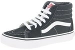 Vans K Sk8-hi, Unisex-Kinder Hohe Sneakers, Schwarz (Black/True White), 33 EU