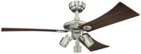 Westinghouse Lighting Audubon 7211940 Deckenventilator, A++ to E, Metall, GU10,