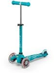 Micro Mobility MMD001 Mini Micro Deluxe Kinderscooter, Aqua, 85cm