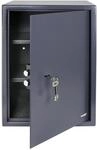 HMF 49205-11 M&ouml;beltresor Doppelbartschloss, 50 x 35 x 31 cm, anthrazit