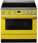 Smeg CPF9IPYW Portofino Kochzentrum Gelb
