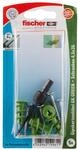 Fischer Gipskartond&uuml;bel GK Green S K, 5 x Spanplattenschraube 4,5 x 35, 1 x