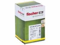 Fischer 524849 Nageldübel N GREEN 8 x 80/40 S Senkkopf, 45 Stück