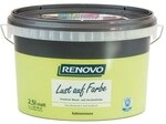 Trendfarbe Kakteenlaune 2,5 L Renovo Lust auf Farbe - Wandfarbe Deckenfarbe