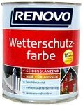 Renovo Wetterschutzfarbe 3103 schwedenrot 2,5 Ltr