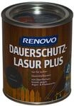 0,75L RENOVO Dauerschutzlasur 9410 Ebenholz Lasur Holzlasur