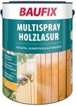 BAUFIX Multispray Holzlasur kiefer, seidengl&auml;nzend, 5 Liter, Holzlasur, zum Spr&uuml;hen