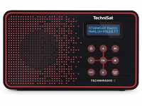 TechniSat TECHNIRADIO 2 Digital-Radio mit Favoritenspeicher, mobiles DAB+ und