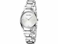 Calvin Klein Damen Analog Quarz Uhr mit Edelstahl Armband K7L2314T