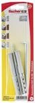 Fischer Rahmend&uuml;bel SXR 10 x 100 WH K SB-Karte, 2 x Winkelhaken WH 7 x 125, 052189