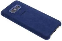 Samsung EF-XG955ALEGWW Alcantara Cover (geeignet f&uuml;r Samsung Galaxy S8+) blau