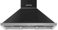 Smeg KPF9AN Dunstabzugshaube, Wandmontage, Pyramiden-Abzugshaube, Breite 90 cm,