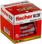 fischer DuoPower 12 x 60, Universald&uuml;bel, leistungsstarker 2-Komponenten-D&uuml;bel,