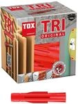TOX Allzweckd&uuml;bel Tri 6 x 36 mm, D&uuml;bel f&uuml;r fast alle Baustoffe, 100 St&uuml;ck,