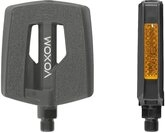Voxom Pedale Trekking - Anti-Rutsch Fahrradpedale mit Reflektoren f&uuml;r E-Bike,
