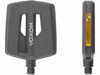 Voxom Pedale Pe2 mit Reflektoren, Industrielager, Antirutsch, Urban, Trekking Bike,