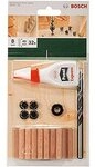 Bosch 32-tlg. Holzd&uuml;bel Set 8 x 40 mm
