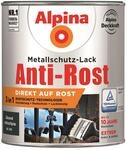 Alpina Metallschutzlack Anti-Rost Anthrazitgrau 750ml gl&auml;nzend