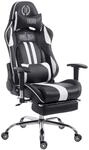 CLP Gaming B&uuml;rostuhl XL Limit mit Kunstlederbezug I Gamingstuhl mit...