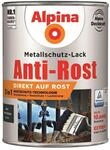 Alpina Metallschutzlack matt &ndash; Anthrazitgrau &ndash; Anti-Rost-Lack f&uuml;r einen