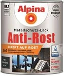 Alpina Metallschutzlack Anti-Rost Anthrazitgrau 750ml matt