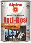 Alpina Metallschutzlack matt &ndash; Hellgrau &ndash; Anti-Rost-Lack f&uuml;r einen