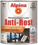 Alpina Metallschutzlack Anti-Rost Wei&szlig; 750ml gl&auml;nzend