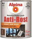 Alpina Metallschutzlack matt &ndash; Braun &ndash; Anti-Rost-Lack f&uuml;r einen