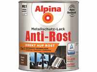 Alpina Metallschutzlack Anti-Rost Braun 750ml glänzend
