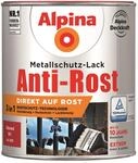 Alpina Metallschutzlack Anti-Rost Rot 750ml gl&auml;nzend