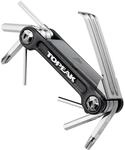 TOPEAK TT2551B Unisex &ndash; Erwachsene Mini 9 Pro Miniwekrzeug, schwarz, 9 Funktionen