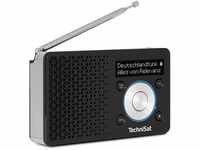 TechniSat DIGITRADIO 1 – tragbares DAB+ Radio mit Akku (DAB, UKW, Lautsprecher,