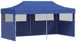 vidaXL Garten Faltpavillon 3x6m Faltzelt Partyzelt Pavillon Klappzelt Festzelt