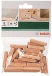 Bosch 150 x Holzd&uuml;bel 8 x 40 mm