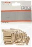 Bosch Professional geriffelte Holzd&uuml;bel (50 St&uuml;ck, 6 mm) 2607000444