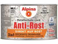 Alpina Metallschutzlack Anti-Rost Hammerschlag Silber 300ml