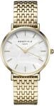 Rosefield Upper East Side Damenuhr mit goldfarbenem Edelstahl-Armband 33mm