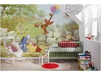 Komar Disney Winnie Ballooning | 368 x 254 cm | Tapete, Wand, Dekoration,