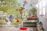 Komar Disney Winnie Ballooning | 368 x 254 cm | Tapete, Wand, Dekoration,