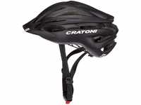 Cratoni Pacer+ Fahrradhelm, Black Matt, L-XL