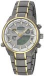 ETT Eco Tech Time Funk Solar Weltzeit Herren Uhr Chronograph mit Titan Armband