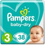 Pampers Baby-Dry Gr&ouml;&szlig;e 3, 1er Pack (1 x 38 St&uuml;ck)