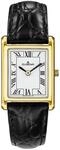 DUGENA Damen-Armbanduhr 4460725 Quadra Classica, Quarz, wei&szlig;es Zifferblatt,