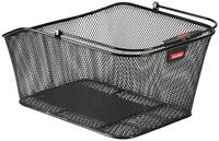 KLICKfix Erwachsene (Unisex) Hinterradkorb-2128019540 Hinterradkorb, schwarz,
