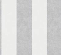 A.S. Cr&eacute;ation Vliestapete Memory Tapete mit Blockstreifen 10,05 m x 0,53 m creme
